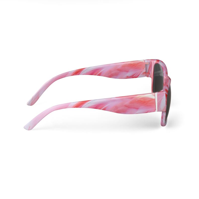 Flamingo Feathered Sunglasses - Once Upon a Find Couture 